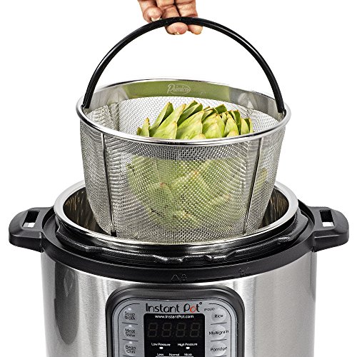 image for Primica Instant Pot 6 Quart Steamer Basket w/Silicone Handle and 304 G