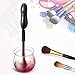 LEPO Upgrade Makeup Brush Cleaner and Dryer, Electric Automatic Makeup Brush Cleansing Tool with Free Finger Brushegg, the Perfect Valentine's day gift for girl