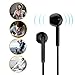 VMTOP in-Ear Earbuds Noise Isolating Earphones Microphone Stereo Headphone Headset for iPhone/iPod/iPad/Samsung Galaxy/LG/HTC - 3.5 mm Devices (OUCOMI-01)