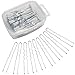 300 Pack Jaciya Hair Pins, Bun Maker U Shape Hair Pins for Women Girls Hair Accessories Wedding Bridal Bobby Pins for Thick Hair Barrette Hair Clip Bulk with Box