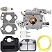 Kuupo 136 141 142 Carburetor for Husqvarna 36 41 137 137E 141LE 142E Chainsaw Replace for Husqvarna 530071987 545013503 545057701 for Poulan Pro 295 PP4620AVX for WT-239 W-29 WT-834 WT-289 WT-285
