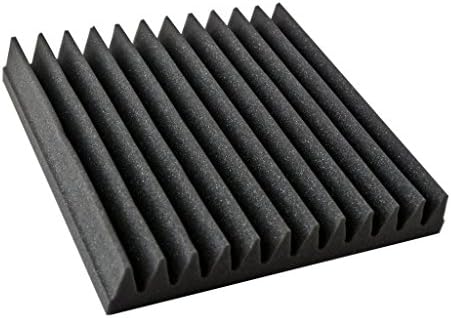 Mycoustics WEDGE-MINI_SOLO_LD Wedge Acoustical Foam 12" x 12" x 2" (single piece)