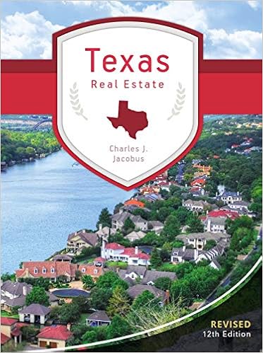  Texas Real Estate 9781629800011 Charles J Jacobus Books