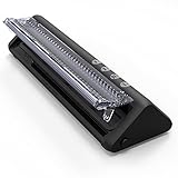 Food Vacuum Sealer by NEXT-SHINE| Automatic Vacuum Air Sealing System 110W Working Power with Starter Kits (Including 10pcs Food Preservation Bags, Canister Hose and Battery Cable) Black