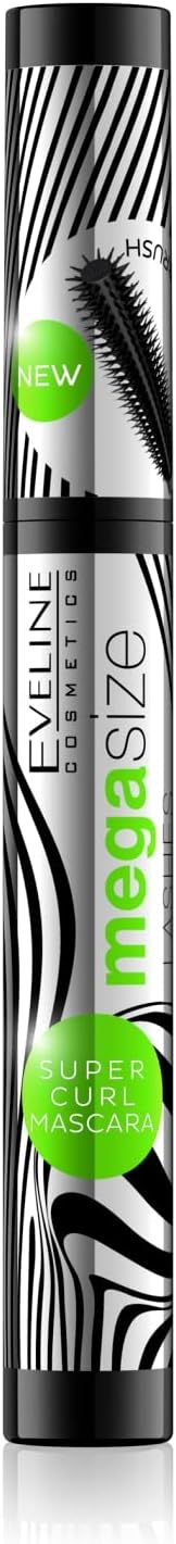 Eveline Mega Size Lashes Mascara 10 ml Instant Thickening Curl