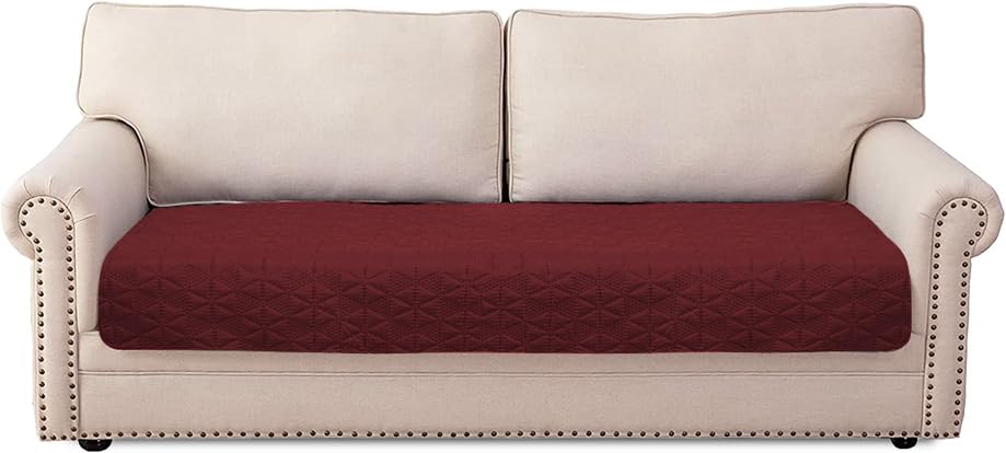 Taiyang 100% Waterproof Couch Sofa Cover for Dogs, Dog Bed Cover Protector, Waterproof Dog Blanket, Sofa Couch Furniture Protector for Kids, Children, Dog & Cat(Wine Red, 76-180 cm (1 Pack))