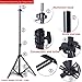 Smilco Enhanced Adjustable Mannequin Head Tripod Stand with Pedal Cosmetology Head Tripod (Updated version)
