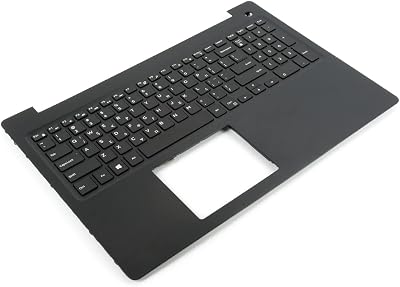 Dell Inspiron 5570 5575 Black Palmrest Greek Keyboard 0V1H3J 08D7T9 01DGFC