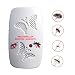 Pest Repeller Ultrasonic - Electronic Pest Control Repel Mice,cockroach,fly,mosquito,ants,spiders,bed Bugs,rodent - Indoor Home Insect Control Repellent Roaches Equipment - Pink & White (White)