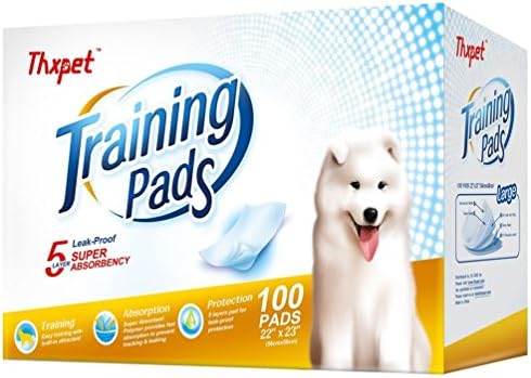 Thxpet Dog Training Pads (100 Pack), 22" x 23"