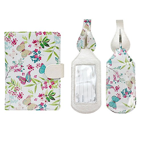 Butterfly Garden RFID Blocking Passport 