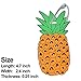 ARMRA Unique Luggage Tag [3 Pack] Travel Pineapple Ice Cream Drink Bag Identify Label Holiday Gift Ideas