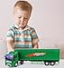 Click N’ Play Friction Powered Jumbo Tractor Trailer Truck Toy Vehicle for Kids
