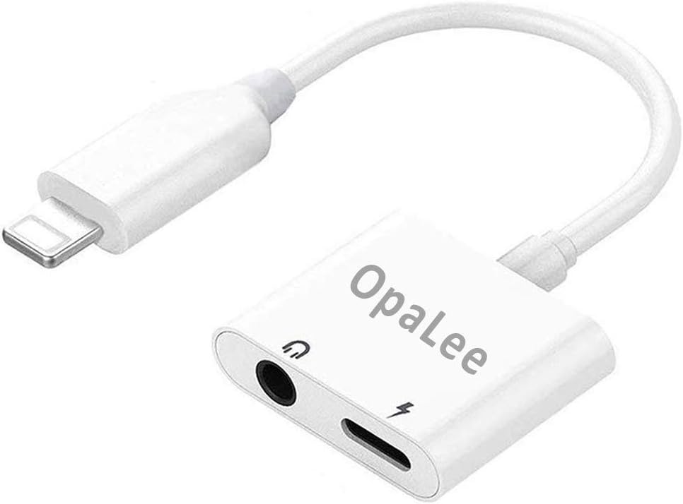 OpaLee Headphone Adapter 2 in 1 Accessories Splitter Adaptor 3.5 mm Jack Headphone Adapter …