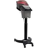 700W Ultrasonic Ozone Hair Steamer, Rolling Salon Ozone Hair Care SPA Steamer for Home, Beauty Salon Spa Equipment, Hair Treatment