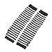 Leg Avenue White Black Stripe Gothic Arm Warmers Gloves Anime Cosplay Punk Pinup Dance