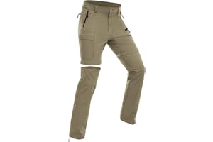 Wespornow Women's-Hiking-Pants Convertible-Zip-Off-Quick-Dry-Pants for Cargo, Camping, Travel, Outdoor, Fishing, Safari