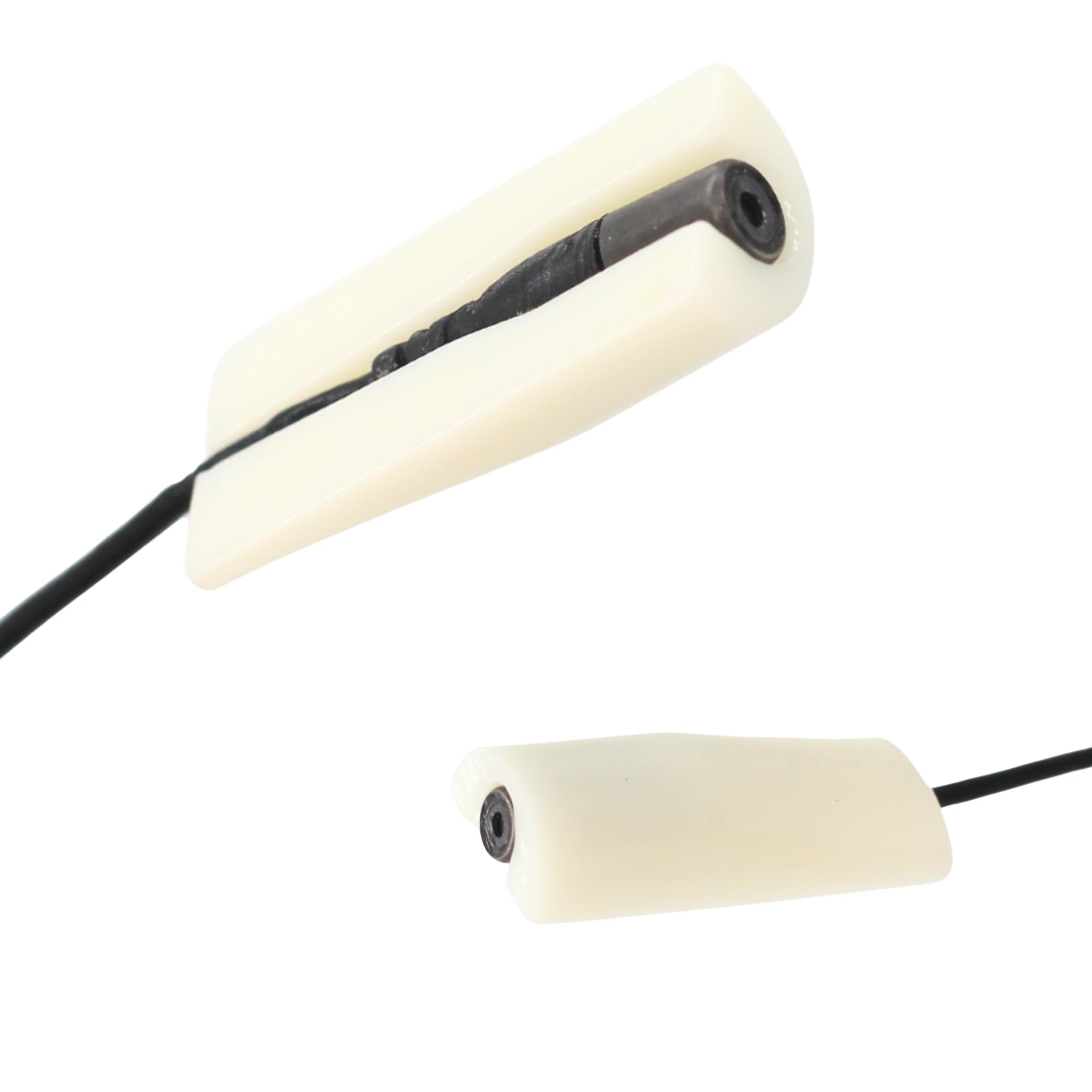 URSA MiniMount. Slim, Low-Profile and Made from Hardened Plastic. Hand-Finished for Smoothness. Includes 5x Hypoallergenic MiniMount Stickies (White, Sennheiser MKE1)