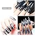 Saviland 2pcs 1g Magic Mirror Black Nail Glitter Powder Nail Art Chrome Pigment Dust Manicure DIY Nail Decoration