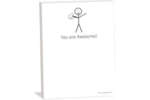 Guajolote Prints You are Awesome Notepad, 4 x 5.25-inches