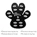 Dog Paw Protection Anti-Slip Traction Pads with Grips, 24 Pieces Self Adhesive Disposable Dog Shoes for Hardwood Floor Indoor Wear (S-1.30