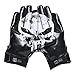 Under Armour Men's Alter Ego Punisher F5 Football Gloves, Black/Metallic Silver, Small