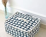 Strist(TM) Clothes Organizer Cotton Linen Home Storage Bag Plus Size 504025cm Blanket Quilt Rectangle Organizer Tree Whale Designer Bag