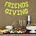 Friendsgiving Banner Balloons Thanksgiving Party Decorations - Thanksgiving Friends Party Decorations Supplies 16inch