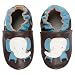 Momo Baby Infant/Toddler Elephant Soft Sole Leather Shoes