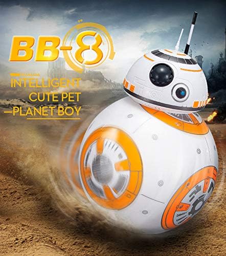 Remote App Controlled Figures Robots Bb 8 Rolling Remote Control Robot A Remote Control Toy With Music And Actions Toys Games