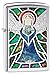 Zippo Angel Fusion Pocket Lighter, High Polish Chrome