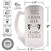 I Drink Beer & I Know Things - Large 16oz Beer Mug - Game of Thrones Inspired - Thick Frosted Glass - Perfect Gift