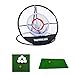 Bikego Portable 20” 4 in 1 Golf Training Set, with Driving Mat, Chipping Net and 6 Golf Balls Hitting Aid Practice Indoor and Outdoor