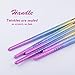Docolor Makeup Brushes 6Pcs Fantasy Brush Set Eyeshadow Concealer Eyeliner Brow Blending Brush Kits