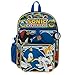 Kids Sonic Backpack 5-Piece Combo School Supplies Set