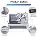 Food Slicer Siontech Pro Electric Meat Slicer with Removable 6.7