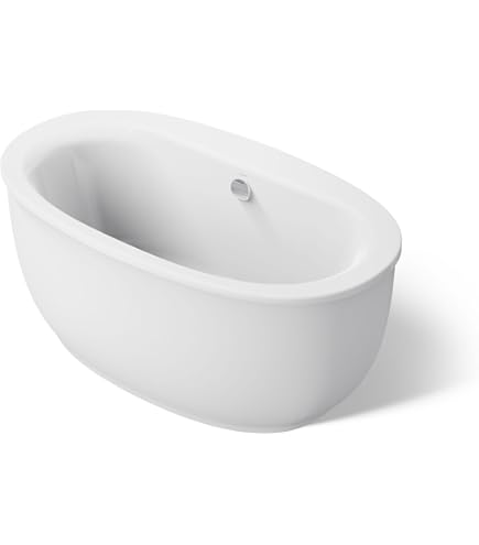 Kohler 6368-0 Sunstruck 66-Inch X 36-Inch Oval Freestanding