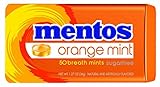 Mentos Sugar-Free Breath Mints, Orange Mint, 1.27 oz