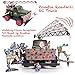 Zombie Roadkill Escape - 360 Crane Decapitator Tow Truck, Zombie Toy, Revolving Crane, Stand Up Zombies, Front Grill Impaler, Full Function Remote Radio Control, Gift for Adults & Kids, 2.4 Ghz