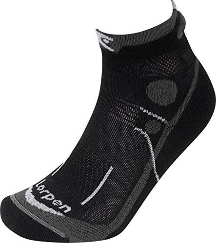 Lorpen T3 Ultra Trail Running Socks, Black, Medium