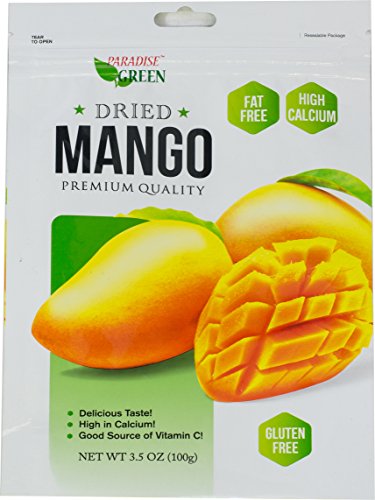 4 Paradise+Green+Dehydrated+Mangoes+Nature