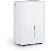 Dehumidifiers, 3000 Sq. Ft - 57 Pints Dehumidifier for Home, 24H Timer | Portable Dehumidifiers w/ Auto Defrost, Auto Shut off, 1.45Gal Water Tank for Basement, Bathroom, Bedroom