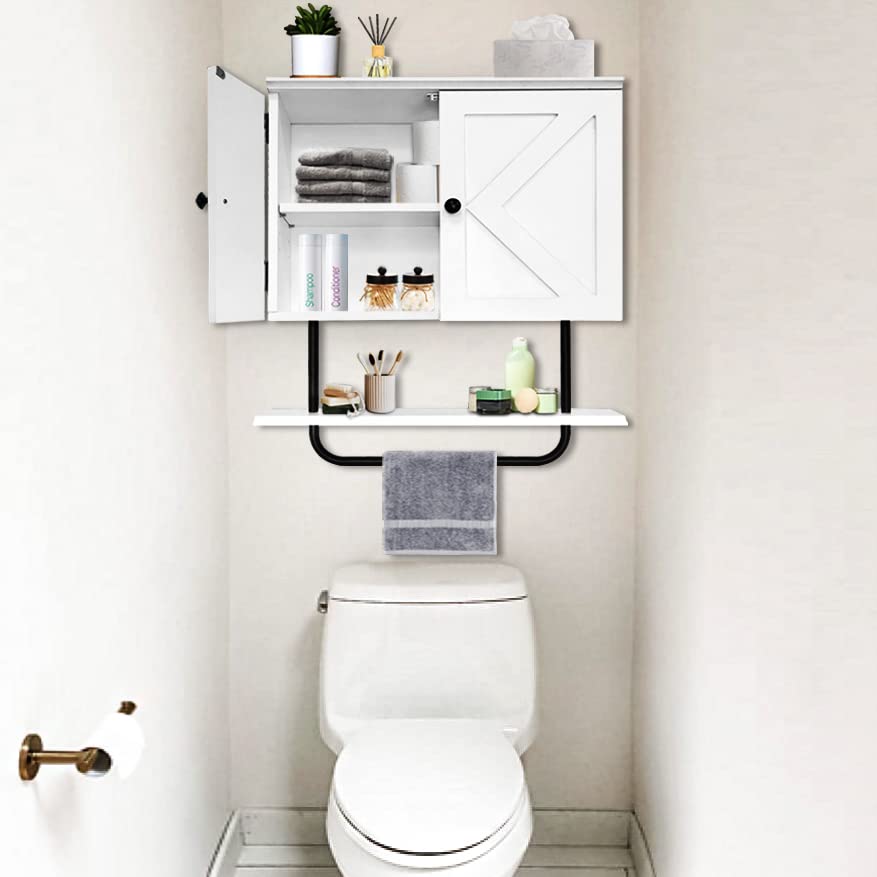 Homecor 26x22'' Bathroom Wall Cabinet,Space Saver Storage Cabinet,Large ...