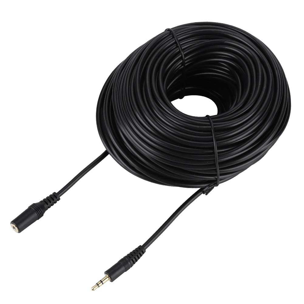 Audio cable,3.5mm Male to Female Optical Extension Cable Jack Aux Cable for Smartphone Headphones Stereo (30m)
