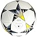 adidas Champions League Finale Kiev Capitano Soccer Ball, White/Yellow/Blue, Size 5