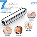 Portable Mini Bullet Vibrator Adult Toys for Women Clitoris, Sex rabbit Rechargeable Waterproof Clit Stimulator with 7 Vibration Modes for Vagina Sex Massager for Couples Orgasm Masturbation, Silver