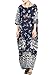 Minibee Women's Dragon Print Pattern Clothing Blue-half sleeve, One Size