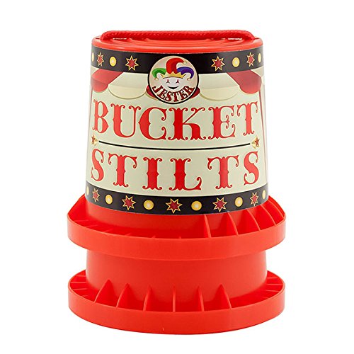 Indy Jester Children`s Bucket Stilts (red)