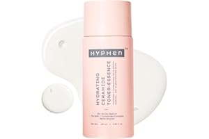 Hyphen 7% Ceramides-NMF Milky Face Toner Essence | 5% Glass Skin Blend of Rice Water, Oatmeal & Snow Mushroom Extracts |Hydra