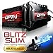 OPT7 Blitz 55W H13 Hi-Lo HID Kit - 5X Brighter - 4X Longer Life - All Bulb Colors and Sizes - 2 Yr Warranty [10000K Deep Blue Xenon Light]